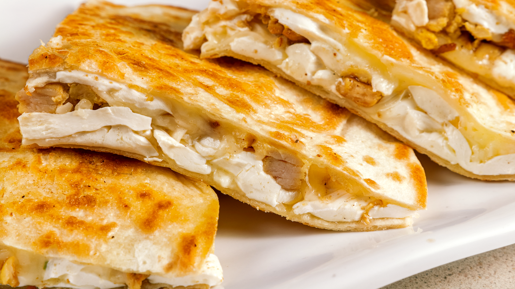Kids Chicken Quesadilla.