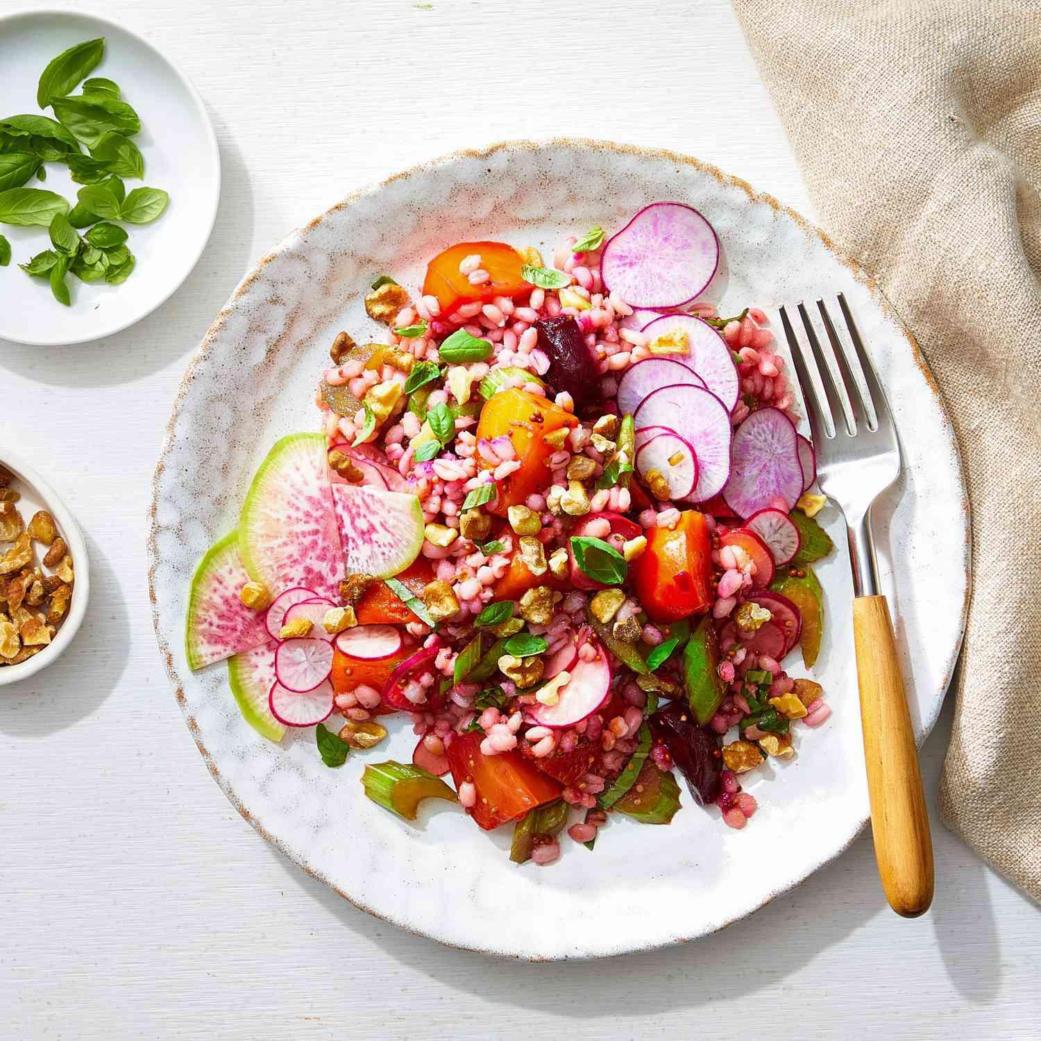 Barley Beet Salad.