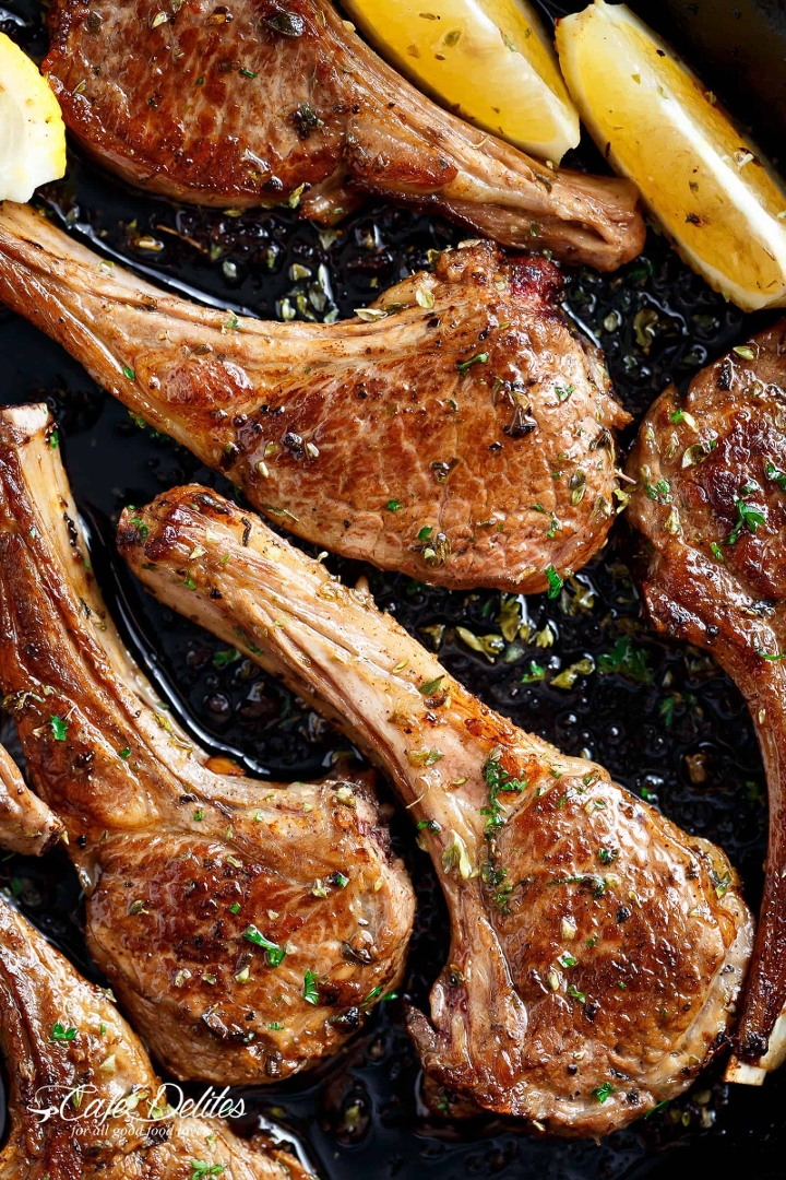 LAMB CHOPS ENTREE (2 PCS).