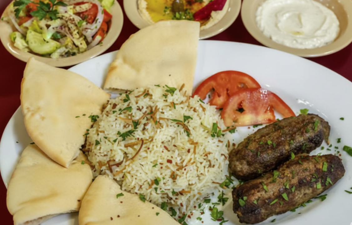 43.Kafta Kabob Combo.