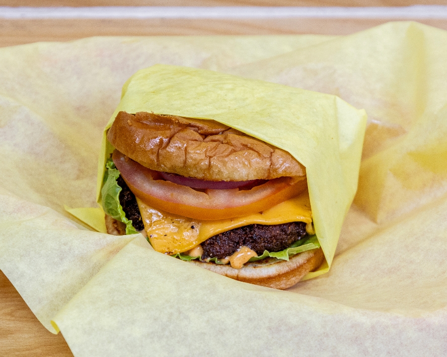 Falafel Burger.