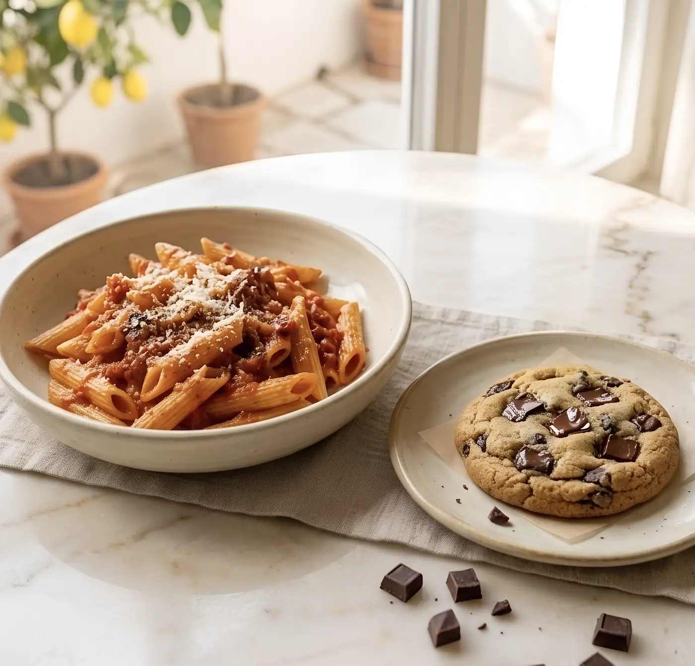 $10 Meal Deal - Your choice of pasta (16oz), sauce, and dessert.