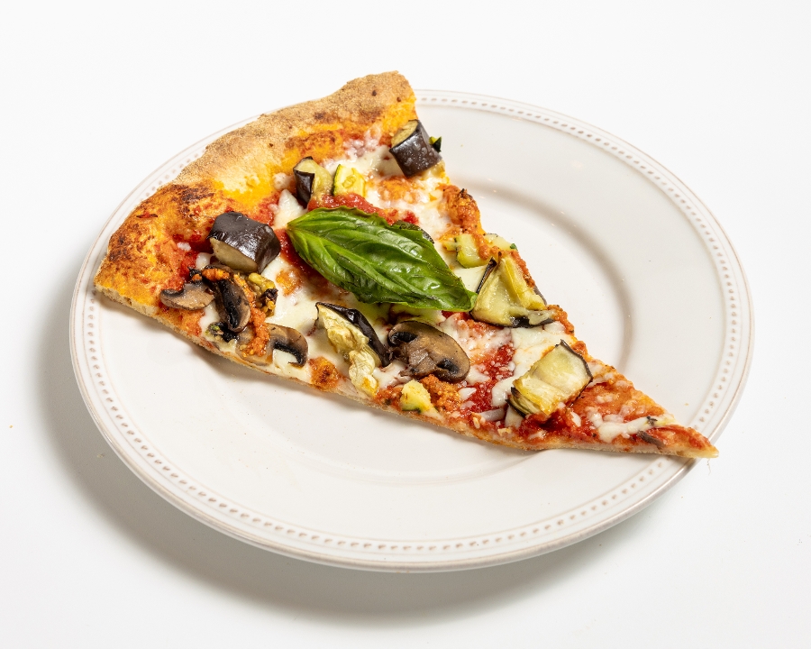Roasted Veggie "Supreme" Pizza - Slice.
