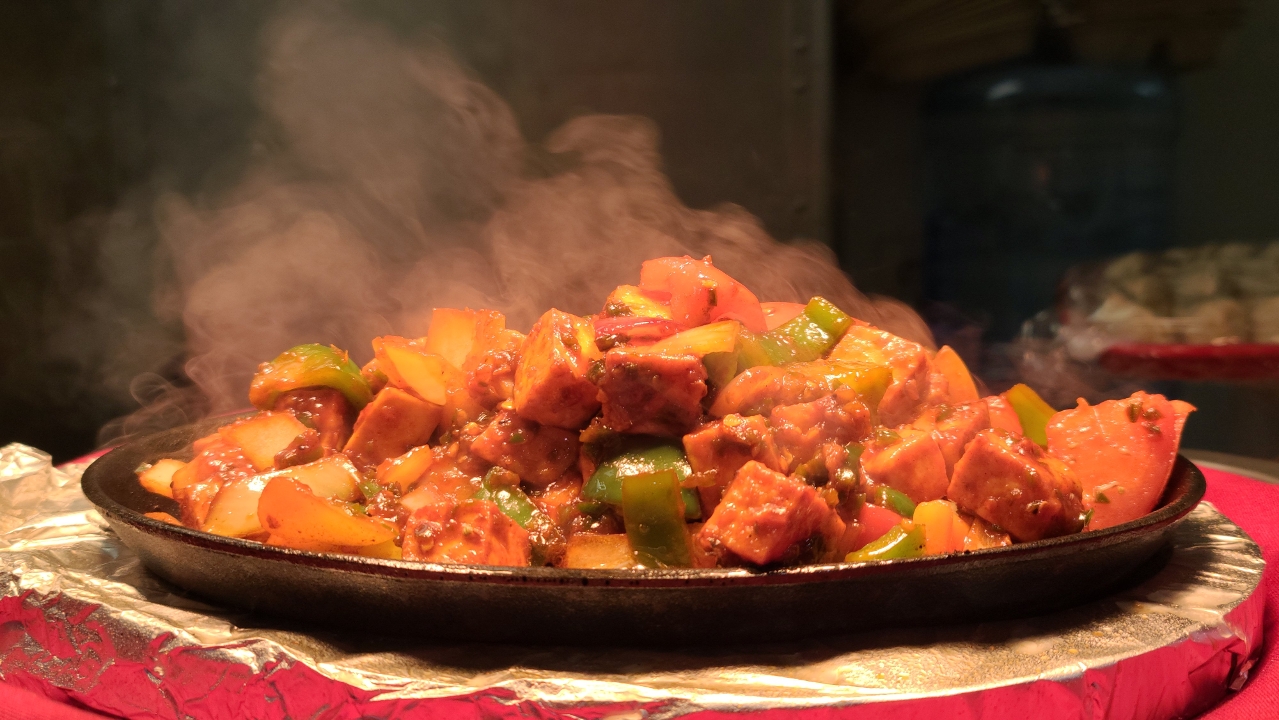 Paneer Sizzler.