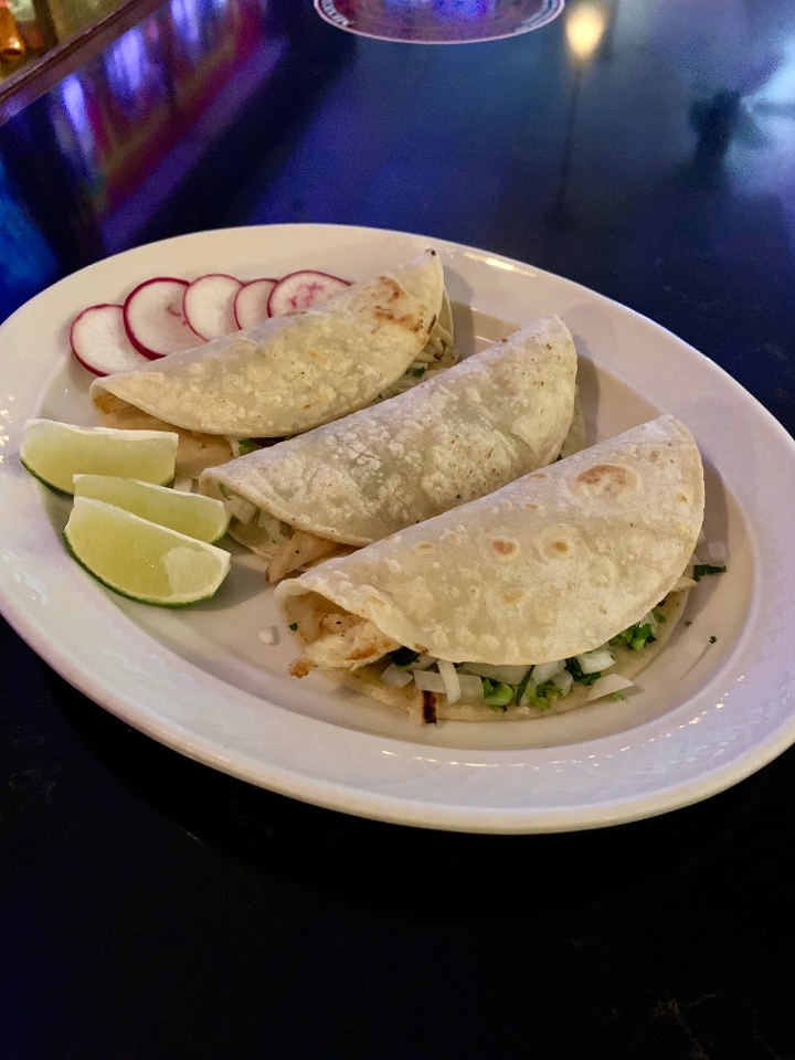 Tacos de Pollo.