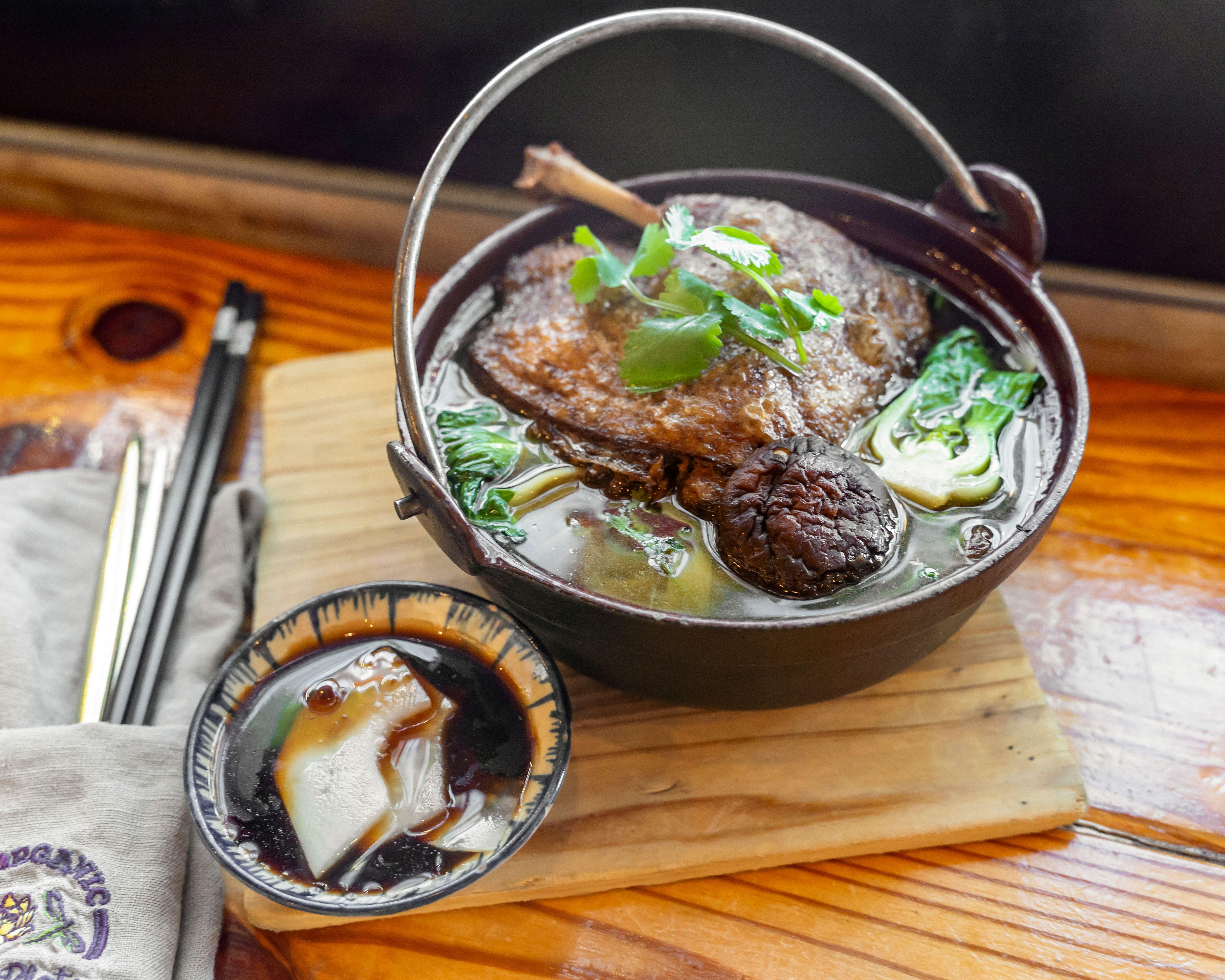 Sen Herbal Duck Noodle Soup.