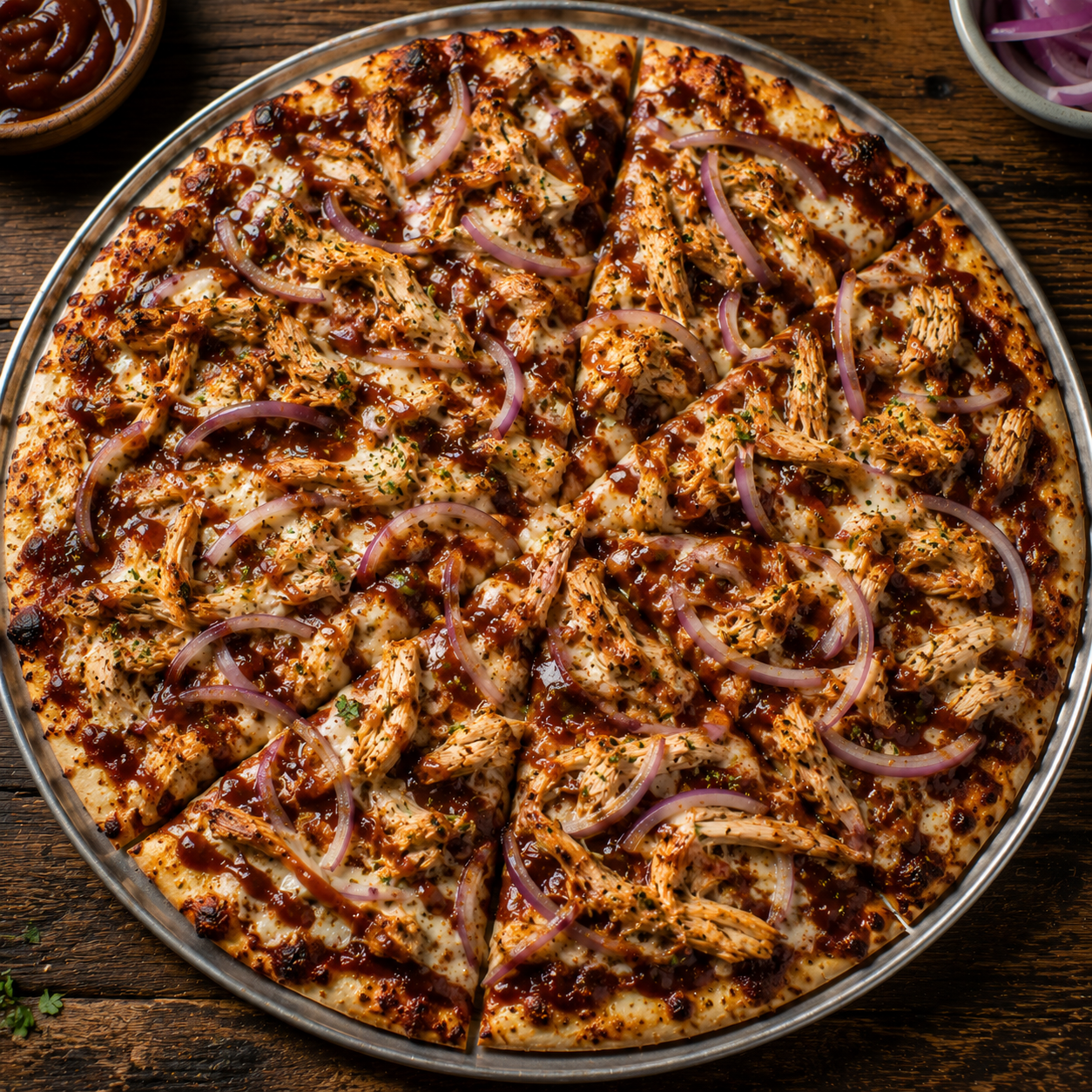 BBQ Chicken Pizza - O.