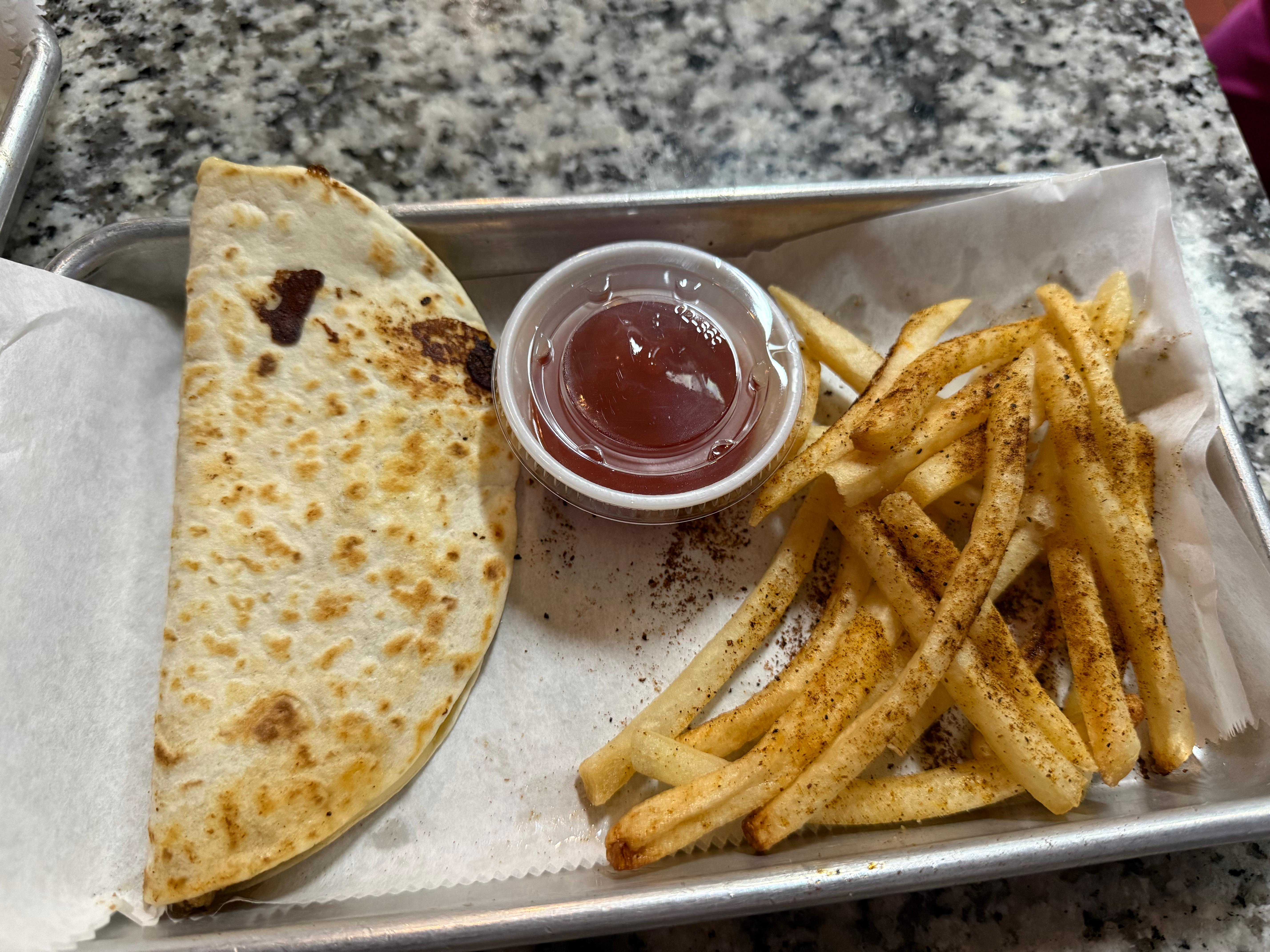 Kids Quesadilla.