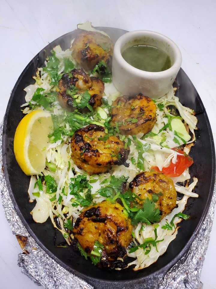Garlic Shrimp Tandoori.