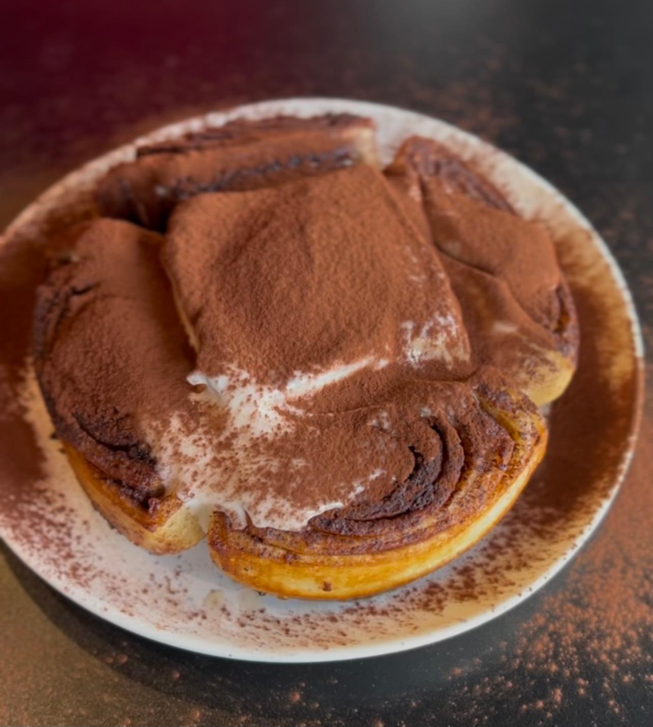 House Made Chocolate Cinnamon Rolls.