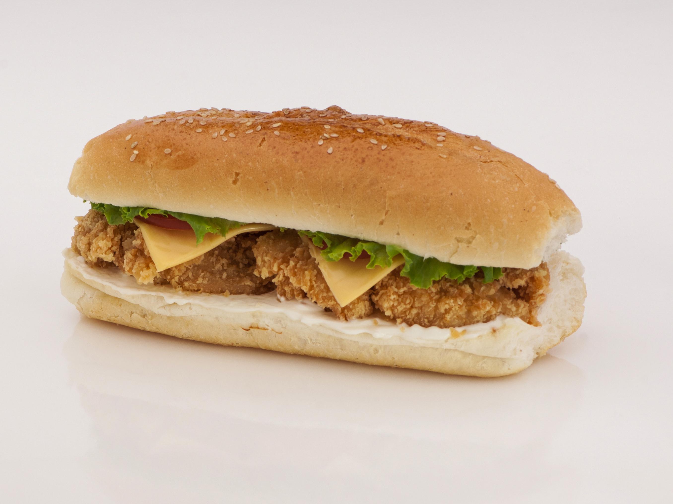 Crispy Chicken Sandwich.