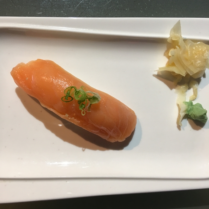 Smoked salmon ( Sake Kunsei ).   SU.