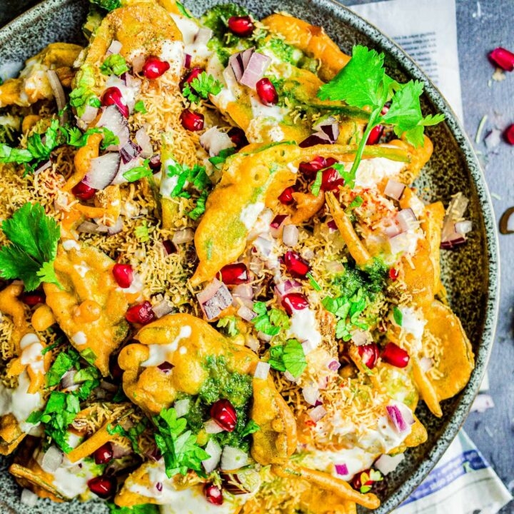 Palak Chaat.