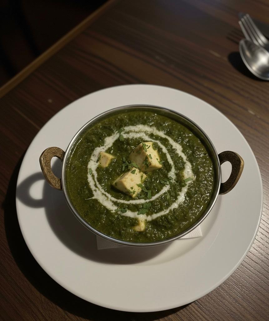 Palak Paneer.