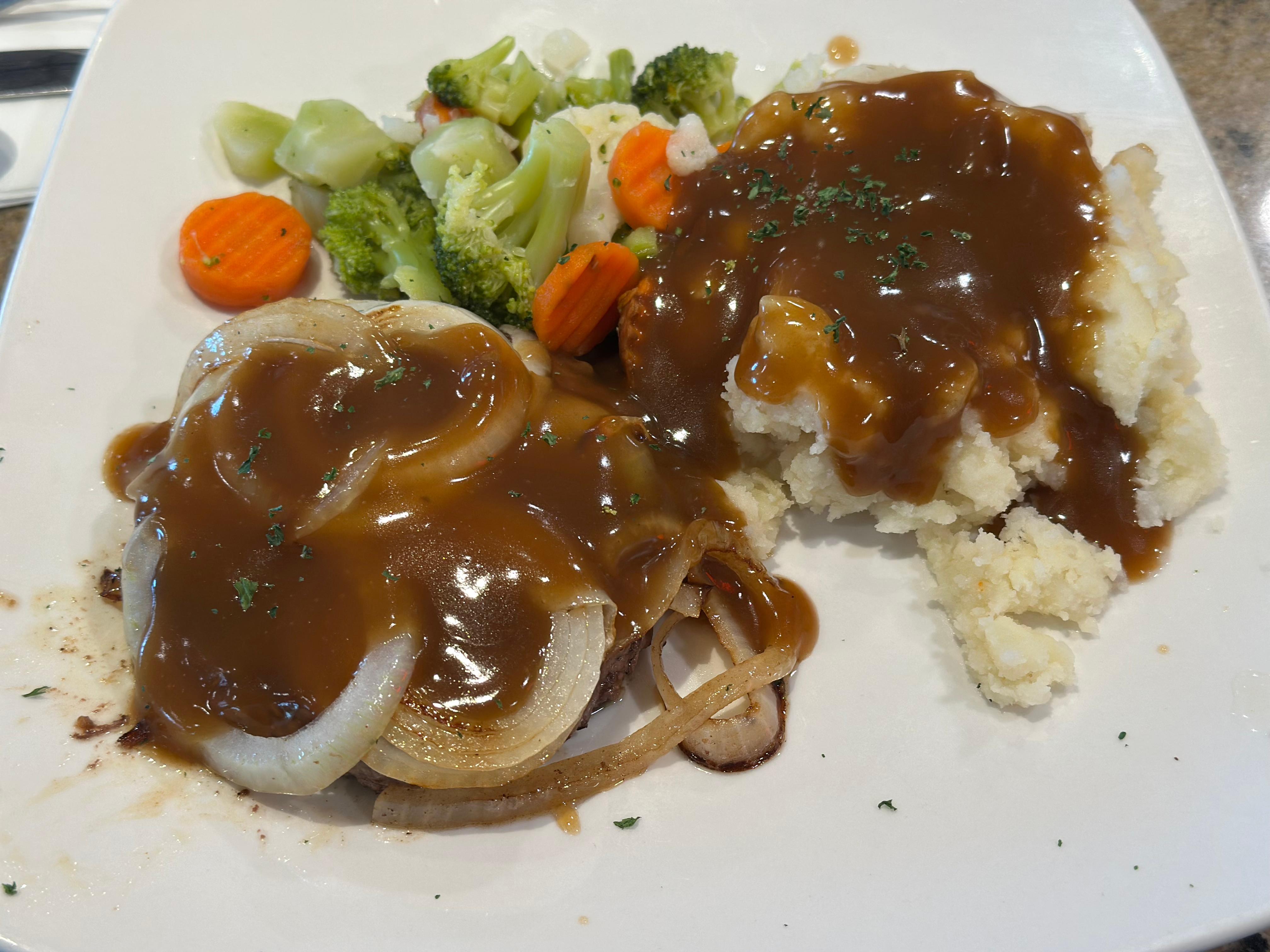 Chopped Angus Patty*.