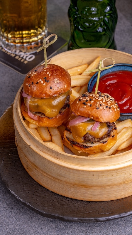 Wagyu Sliders.