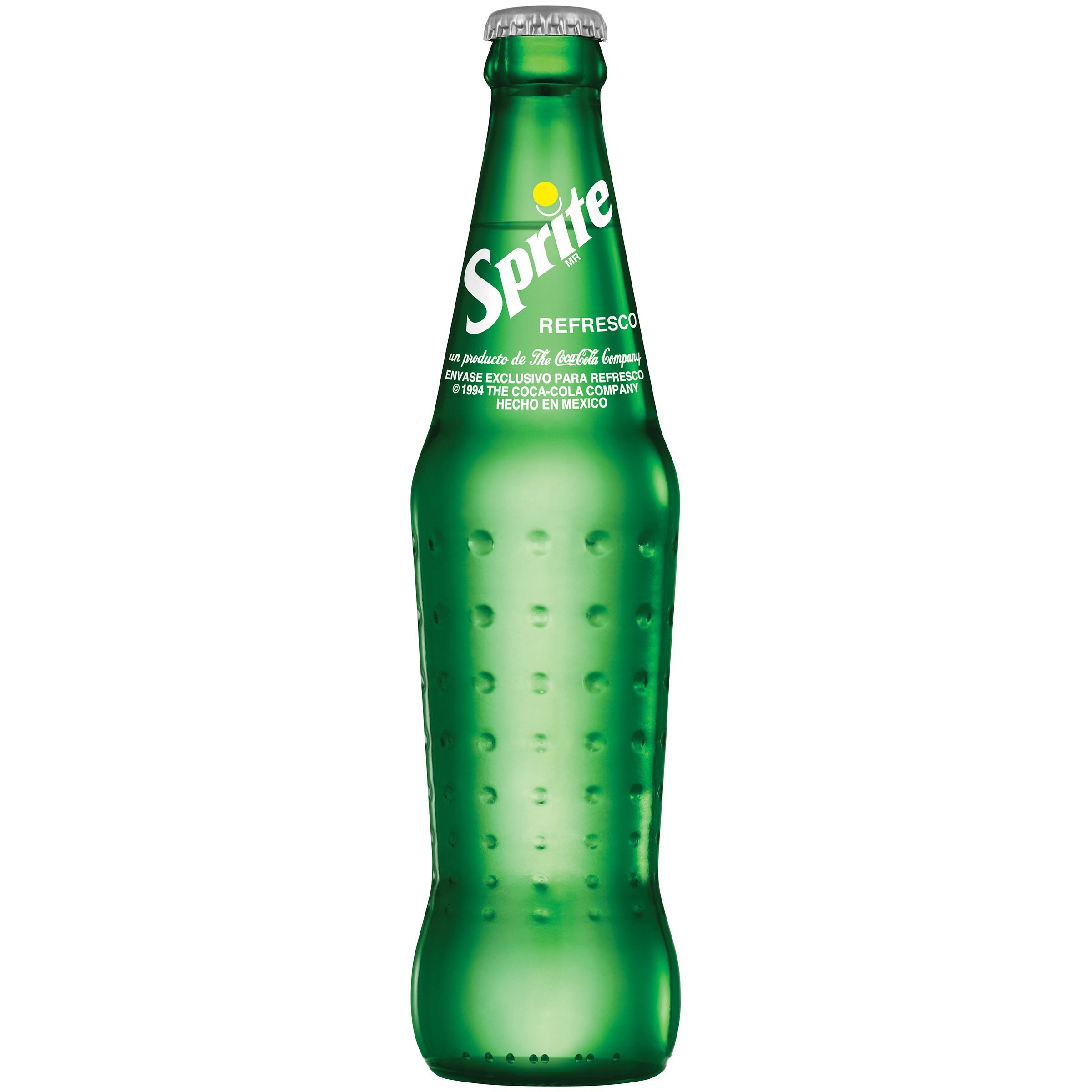 Sprite Glass Bottle.