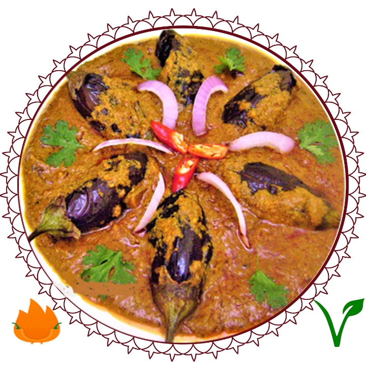 Bagara Baigan - Vegan.