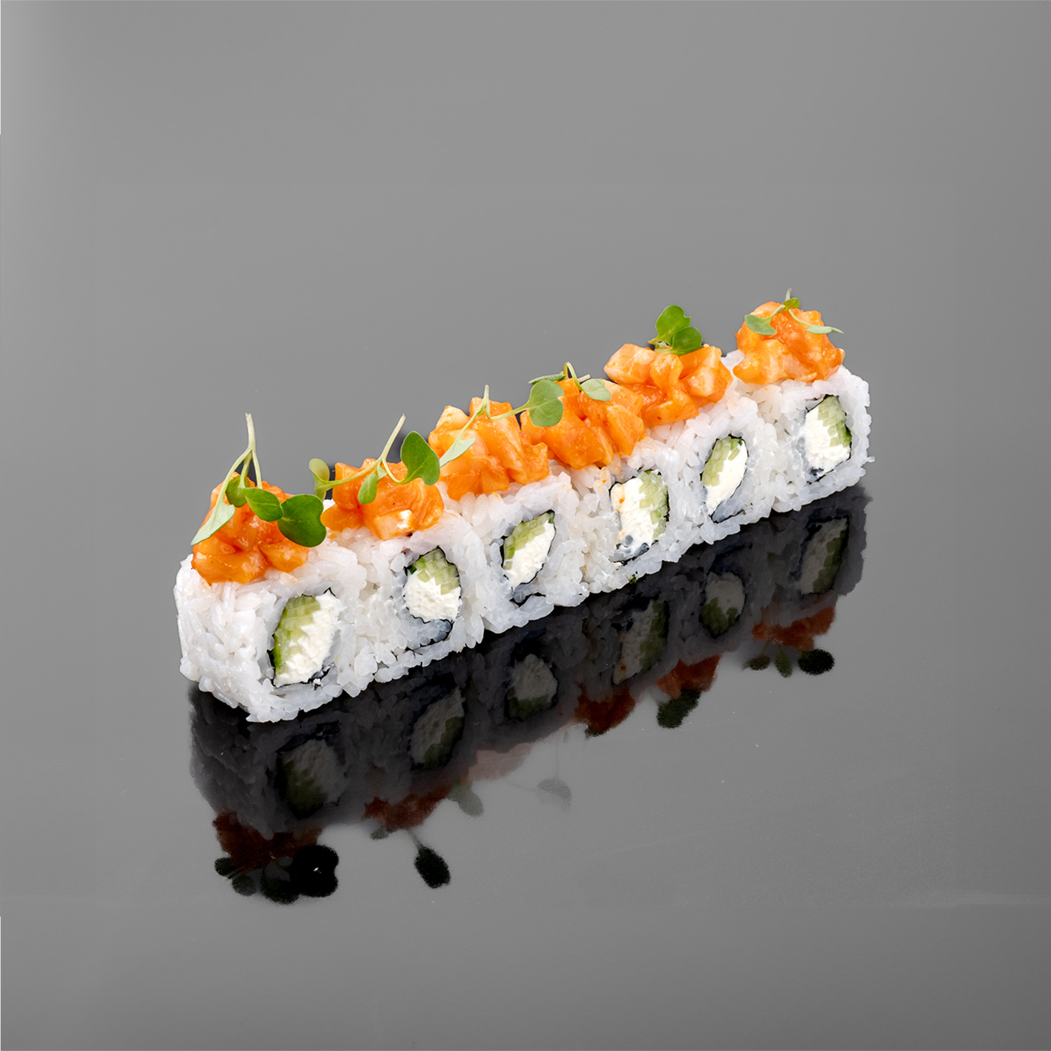 Salmon Sriracha Maki.