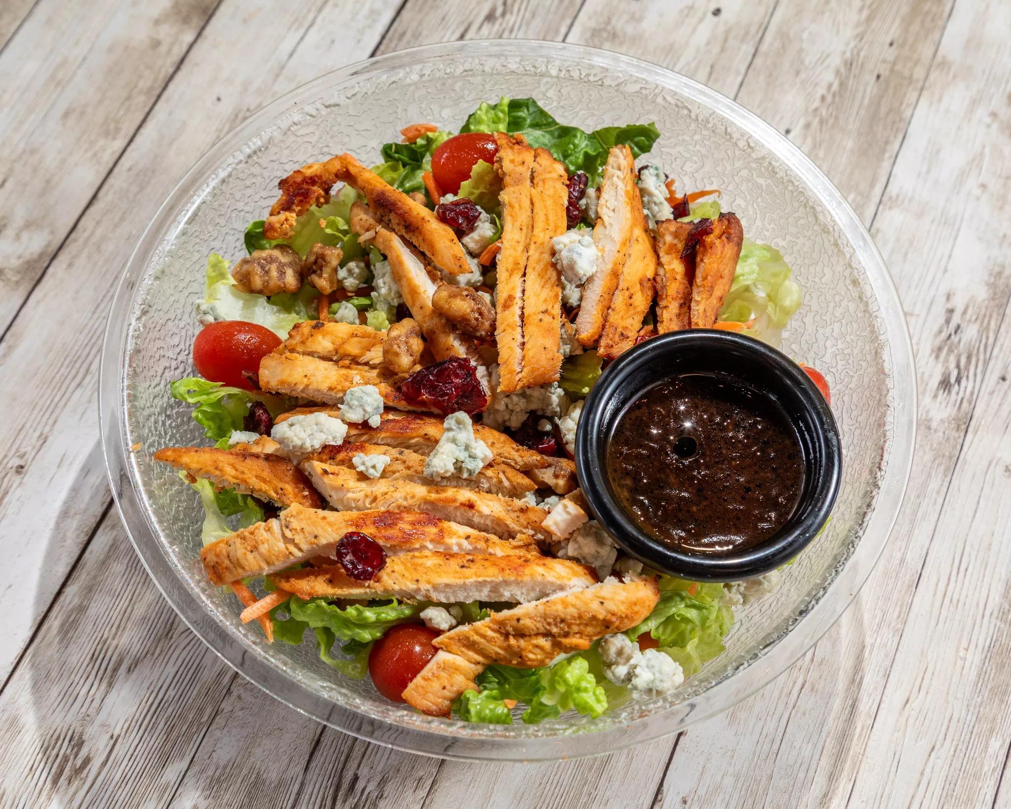 Cranberry Walnut Grilled Chicken Salad Lunch Special.