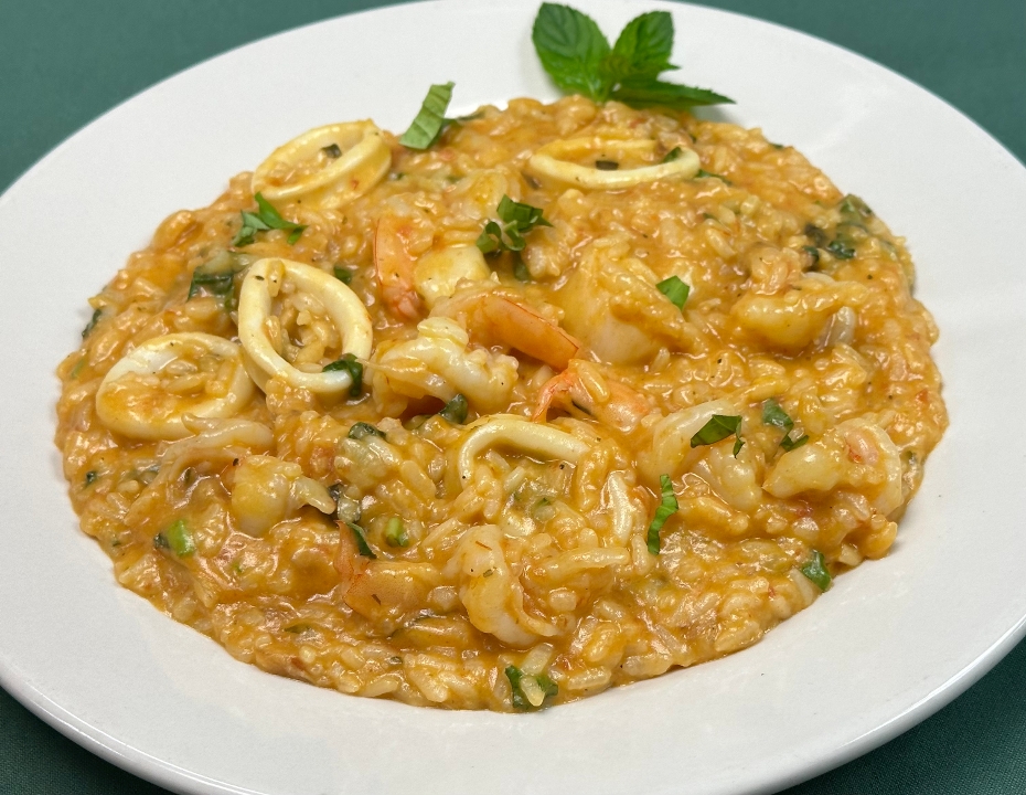 D-Seafood Risotto.