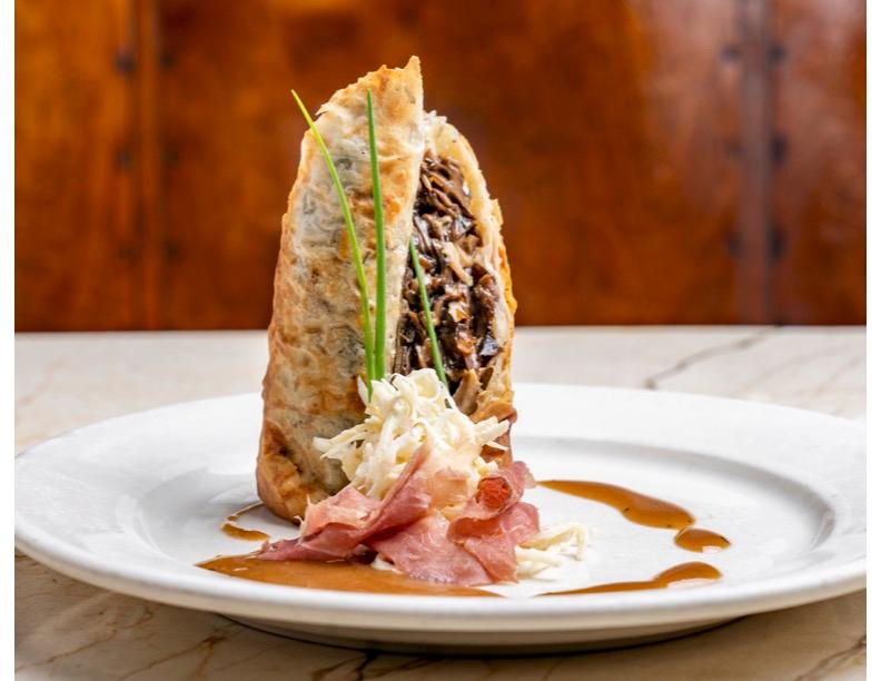 Wild Mushroom Strudel.