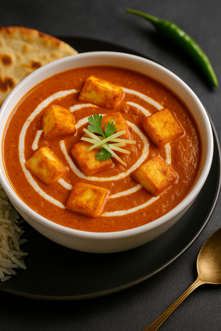 PANEER BUTTER MASALA.