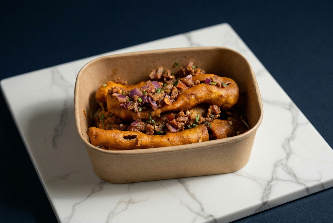 Stuffed Mirchi Bajji (4 Pcs).