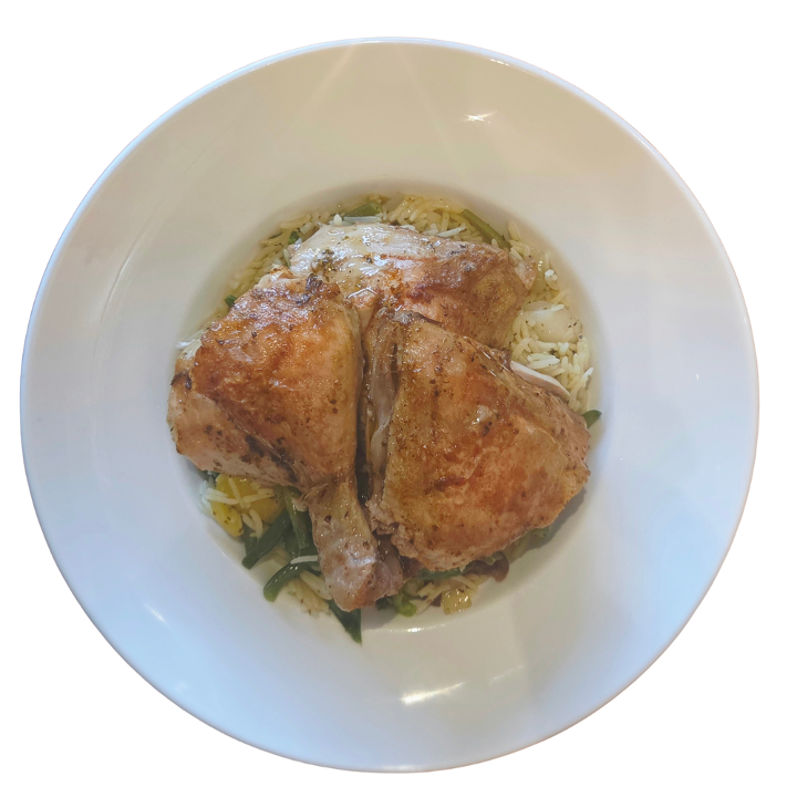 Greek Roasted Chicken.
