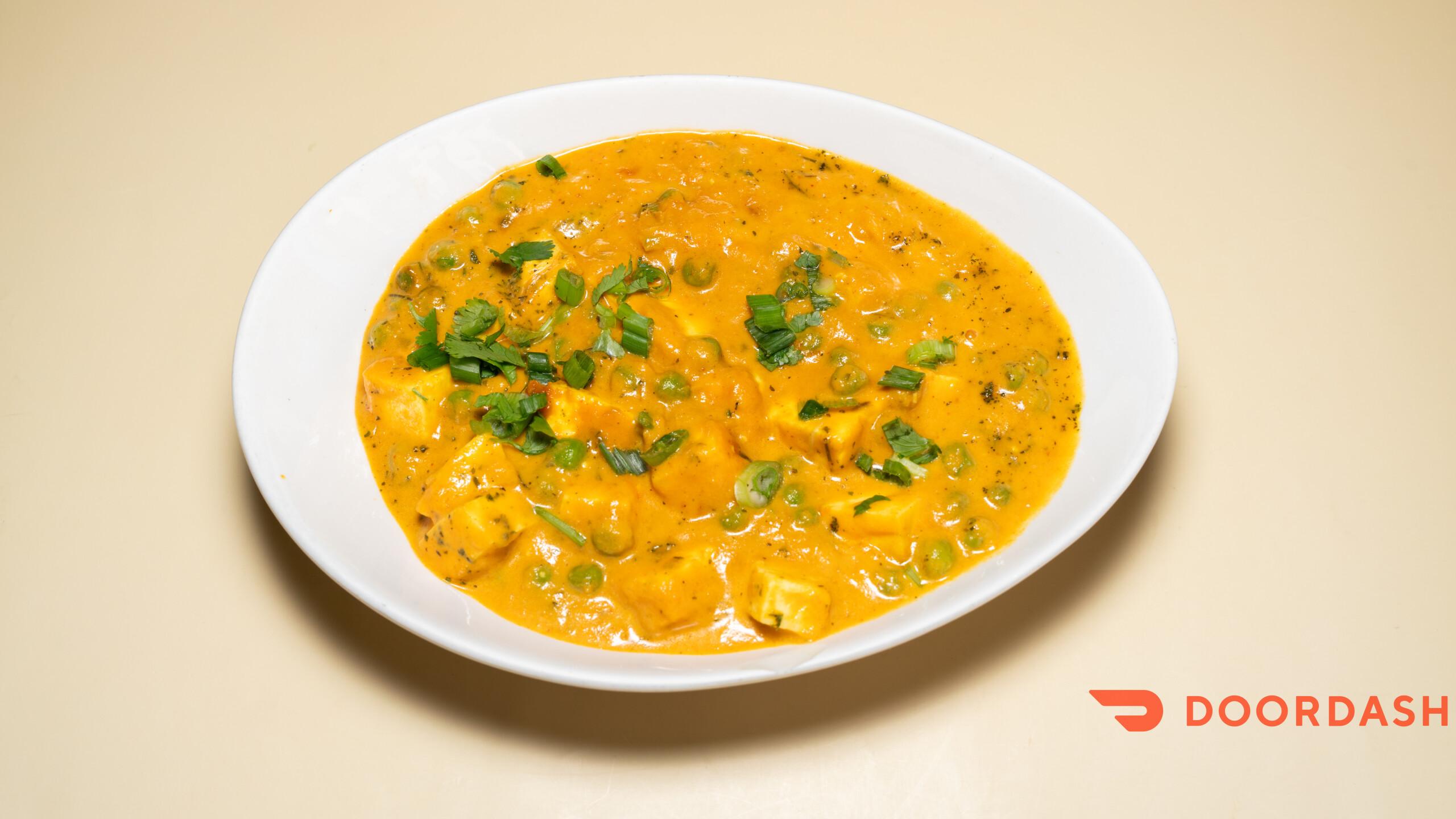 Matar Paneer.