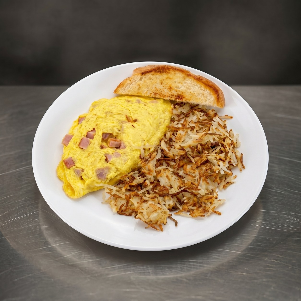 Ham & Cheese Omelette.