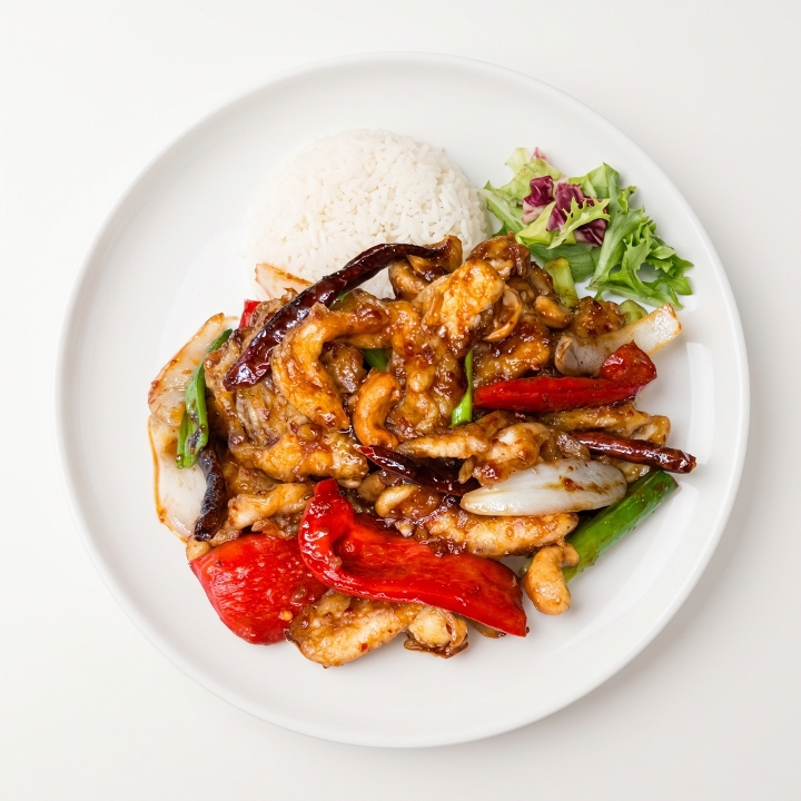 L - Firecracker Cashew Chicken.