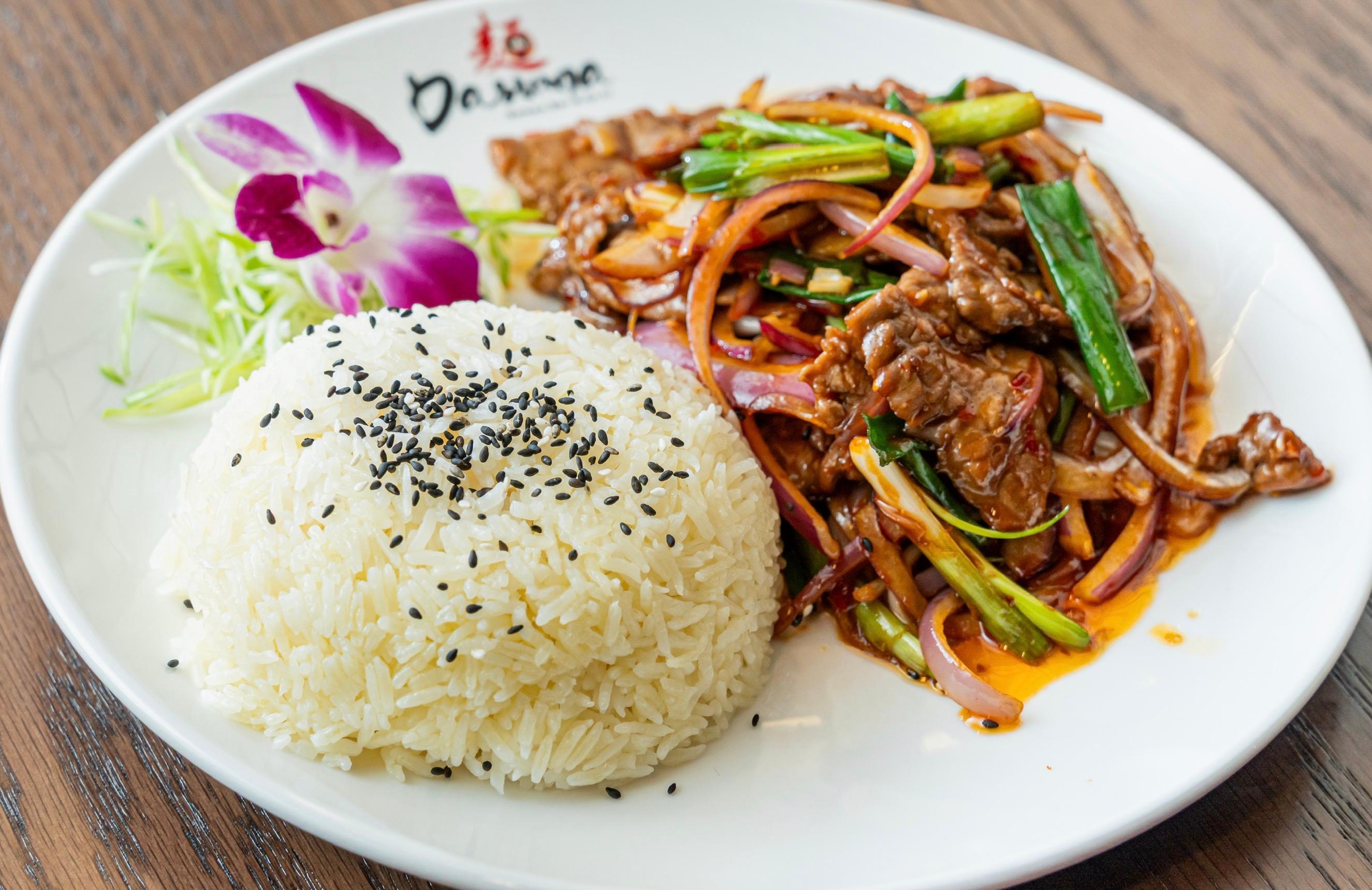 Mongolian Ribeye Steak.