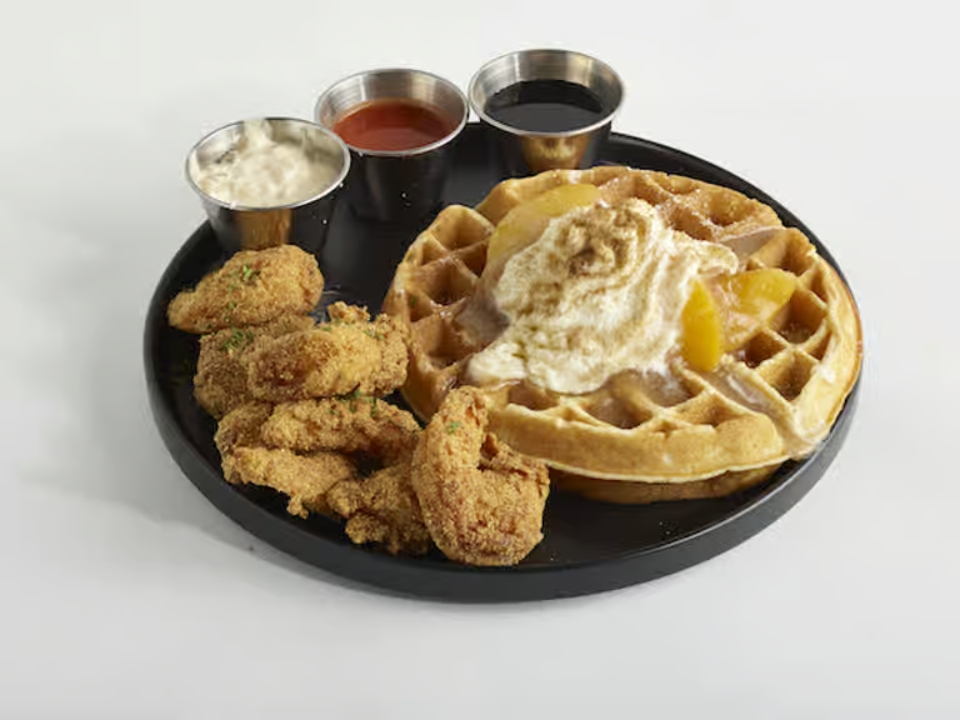 Fried Shrimp N Waffle.