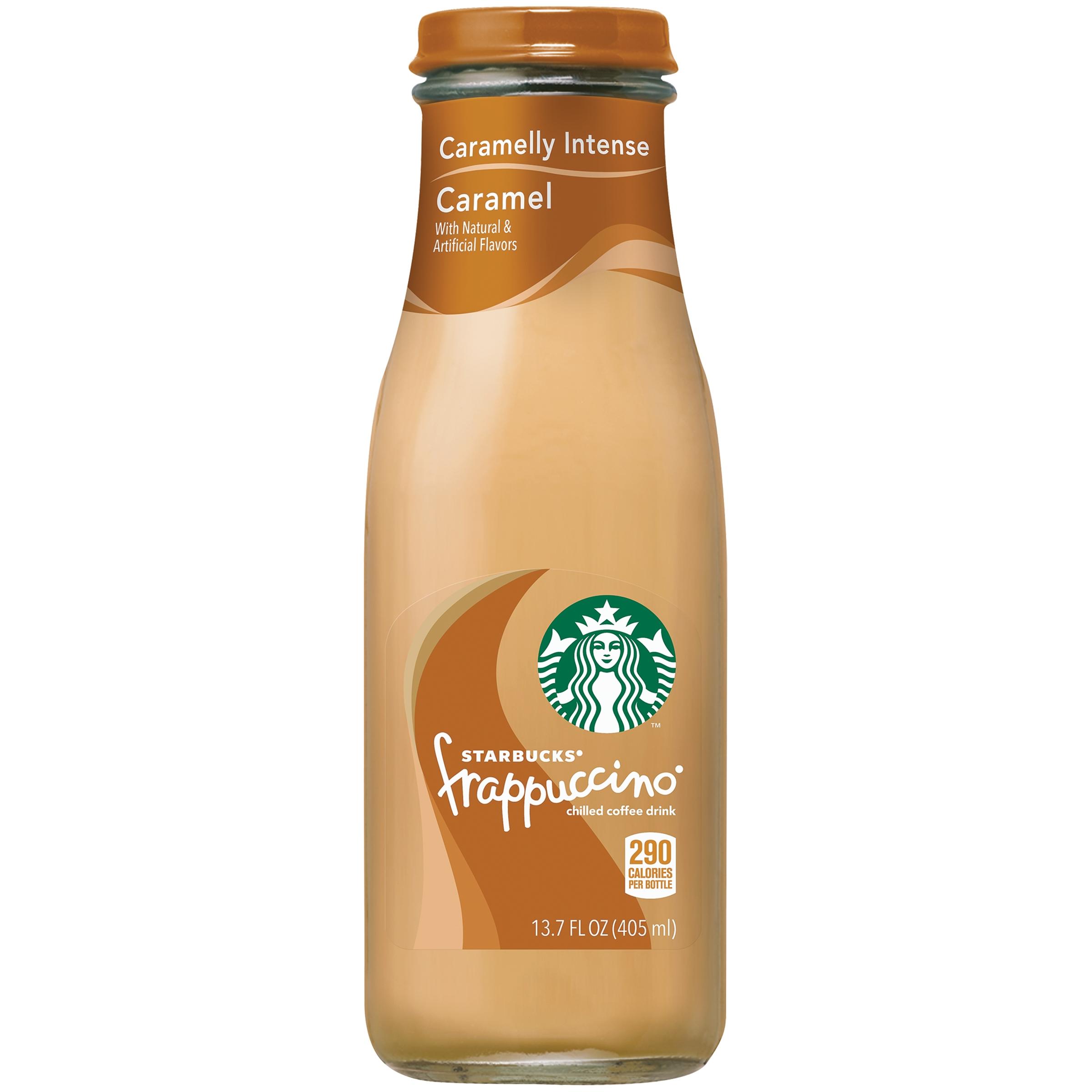 Starbucks Frappuccino Caramel Iced Coffee 13.7 Oz Bottle.