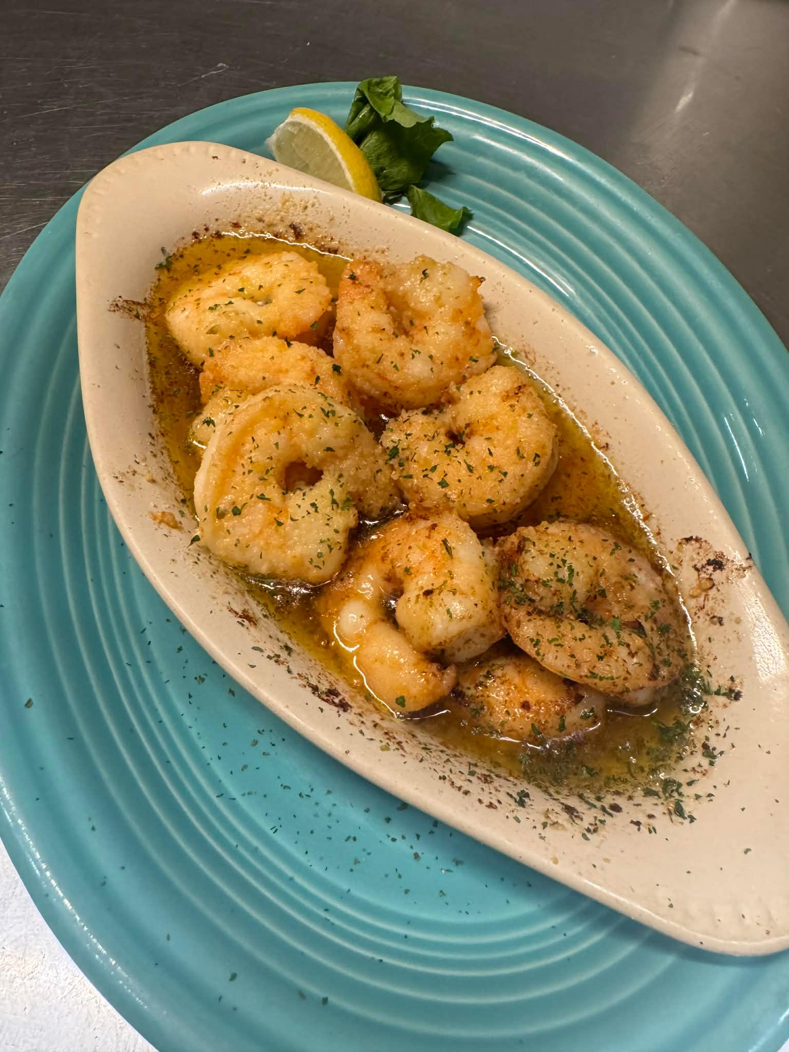Shrimp Scampi.