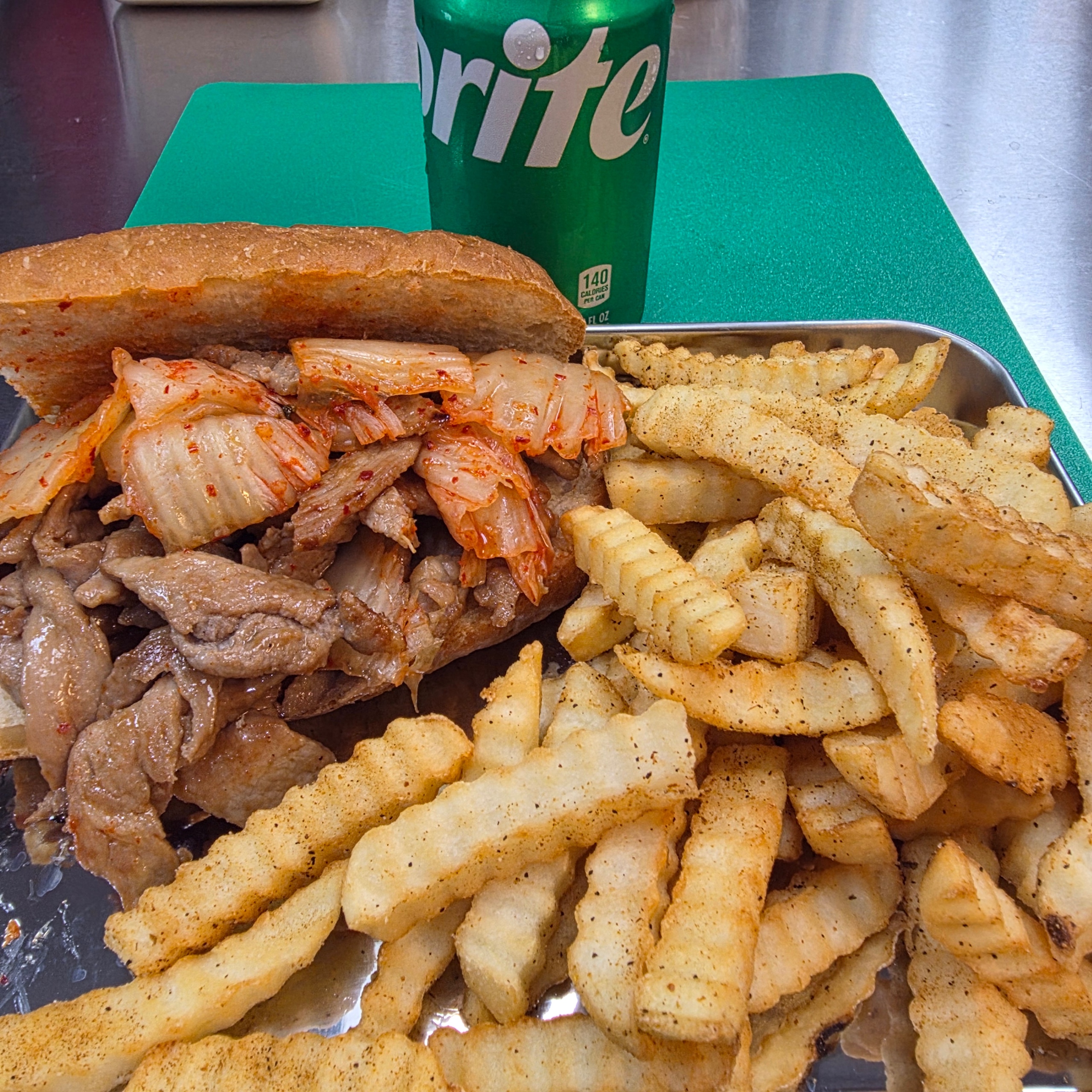 Sliced Pork Loin Sub.