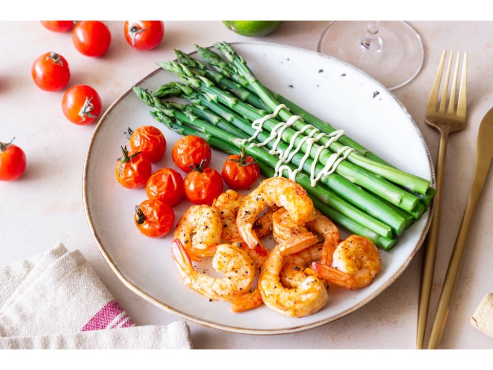 Esparragos  a la Plancha.