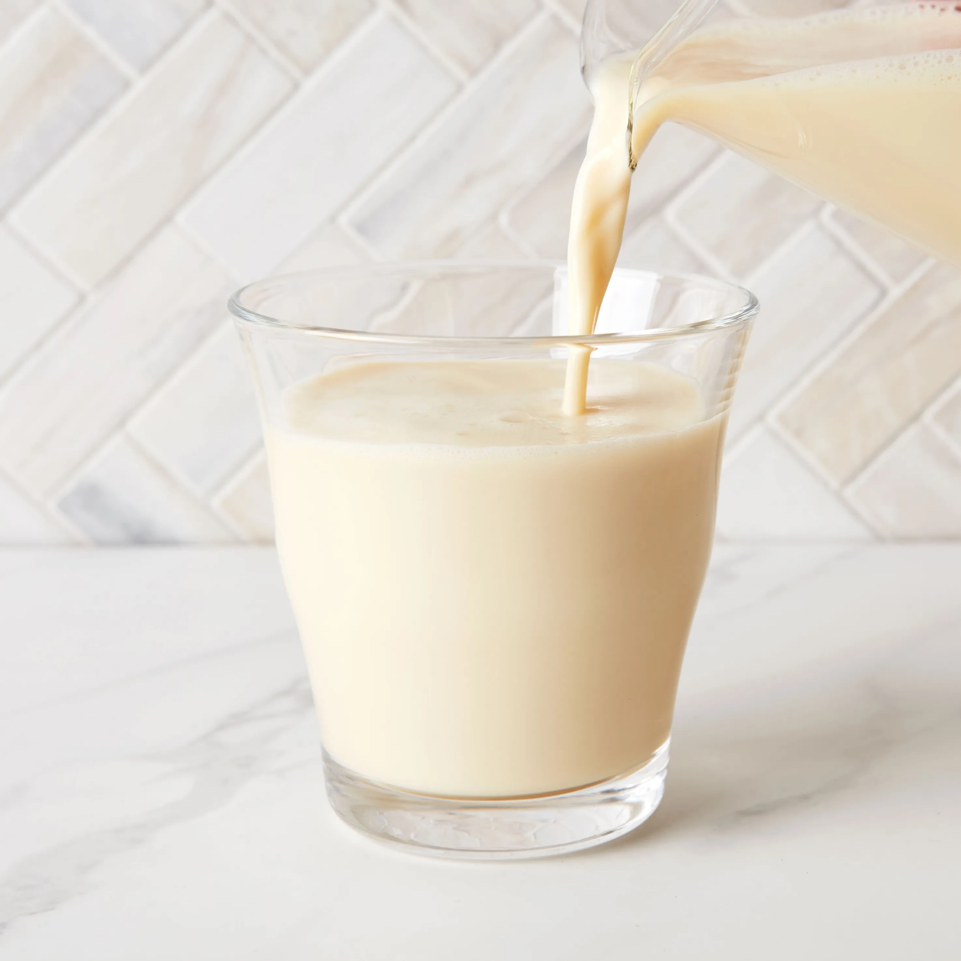 Soymilk.