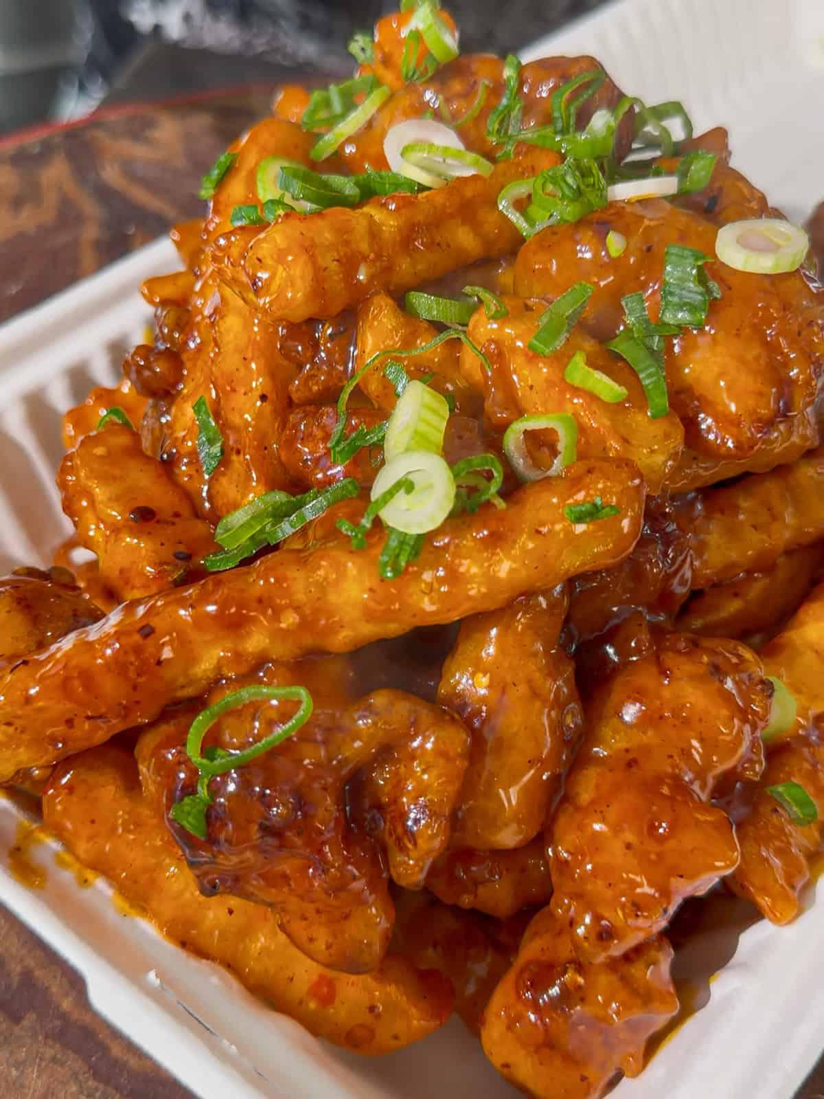 Orange Chicken Fries.