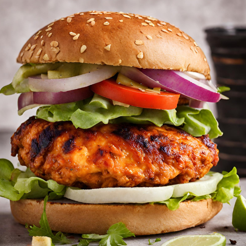 Club Special Burger (Chicken).