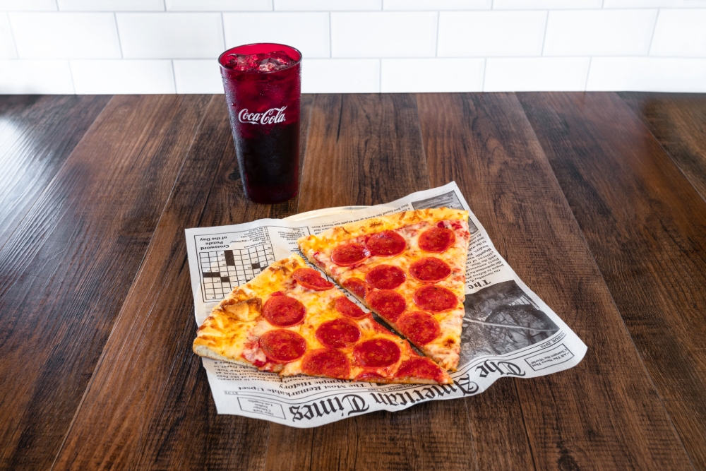 2 Slices + Drink Special.