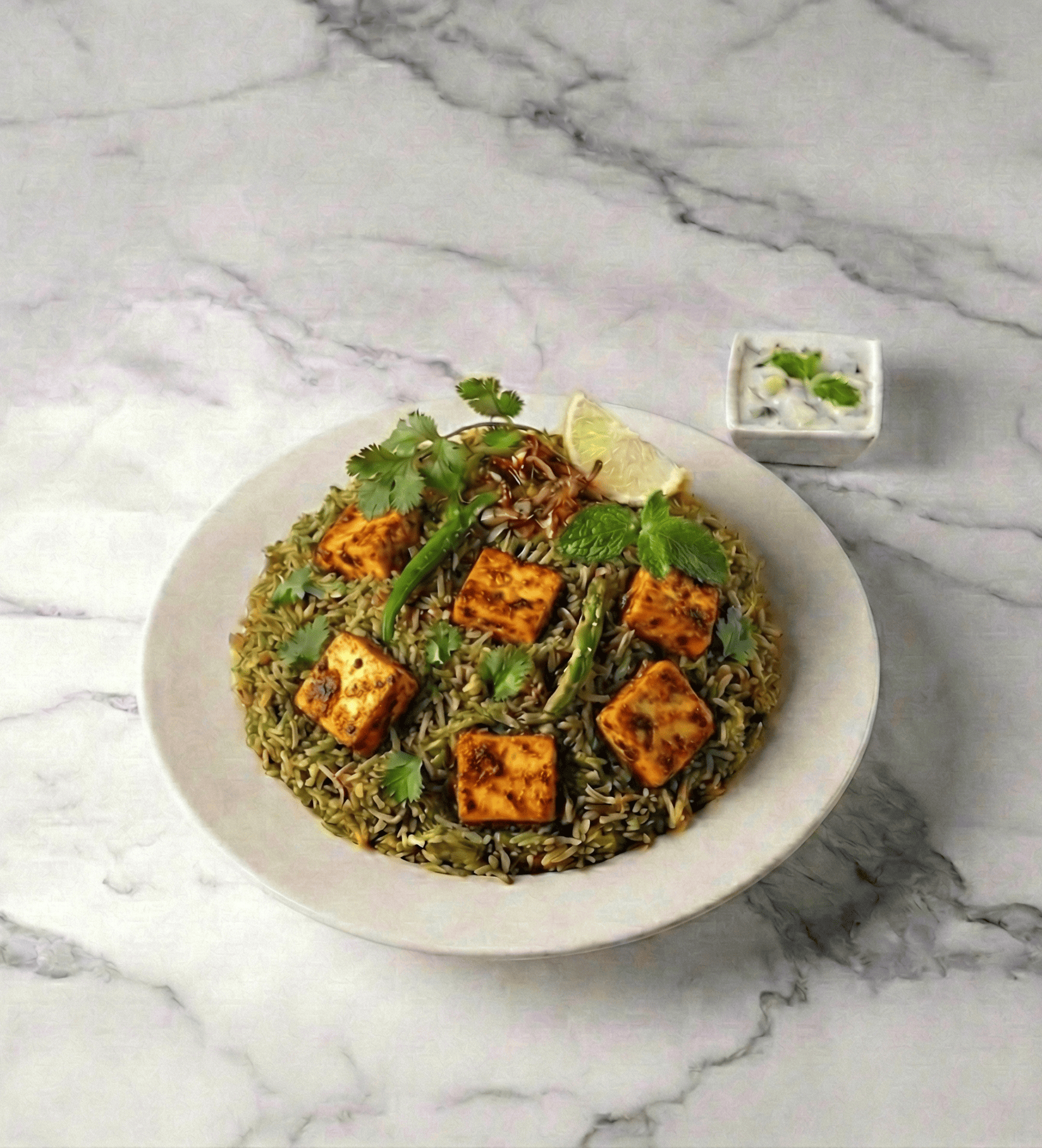 MASAKALI PANEER PULAV.