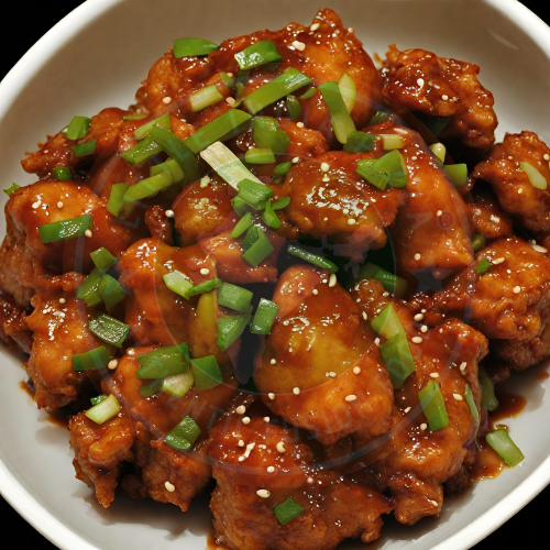 Chicken Manchurian.