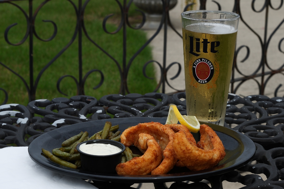 Breaded Perch Dinner.