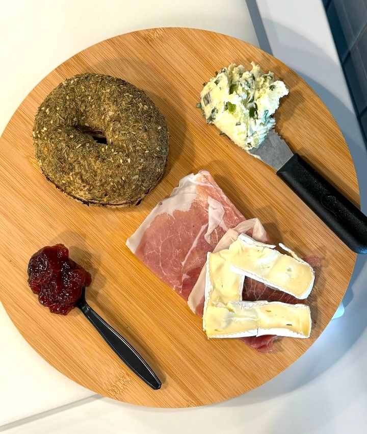 Build Your Own Bagel Sandwich.