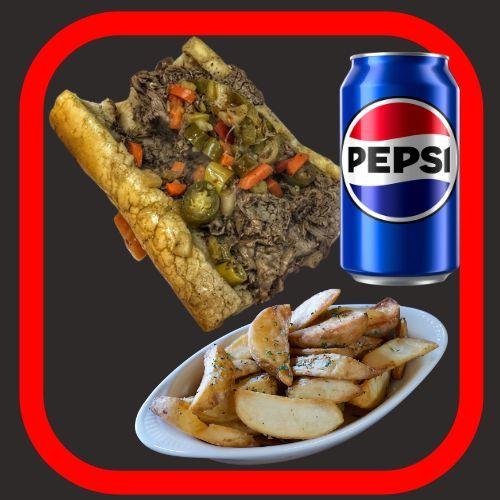 Italian Beef Deluxe.