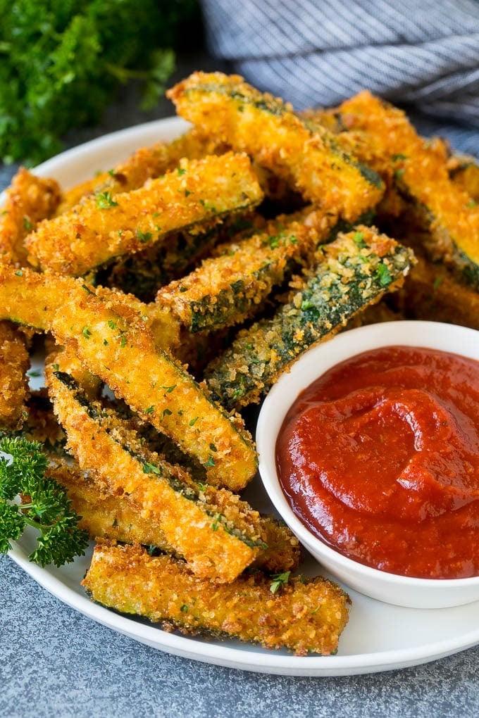 Zucchini Fritters.