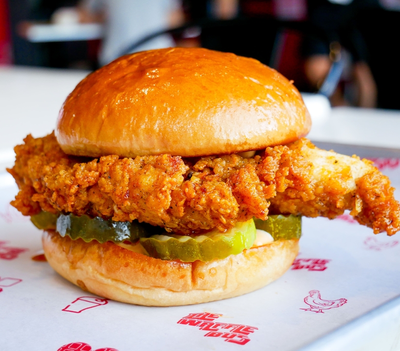 Hot Chicken Sandwich.