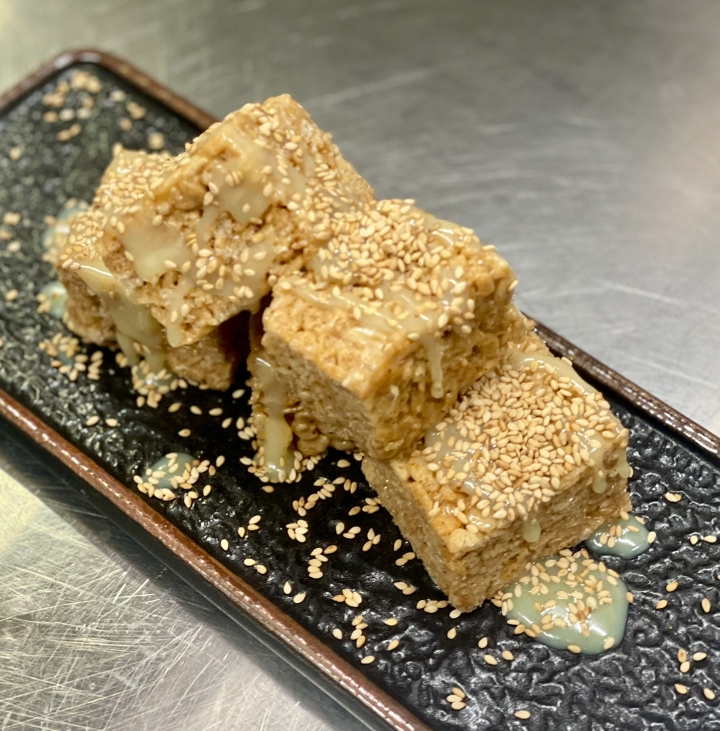 Sweet + Salty Rice Krispies.